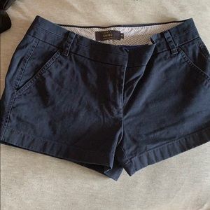 J Crew Navy Chino Shorts